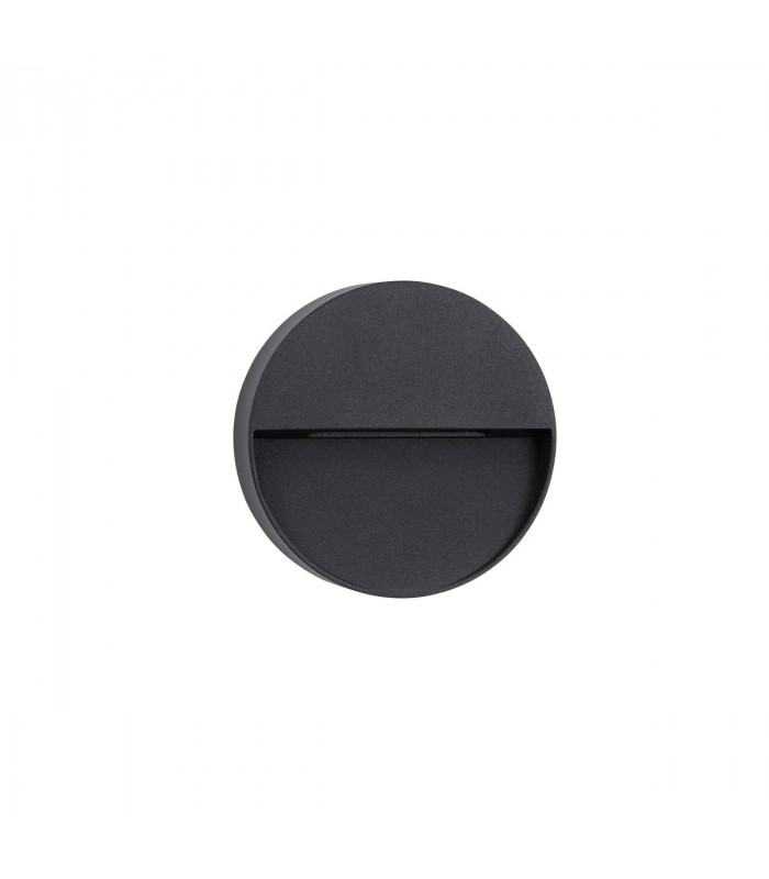 Arne Outdoor Flush Wall Lamp Anthracite Aluminium LED 1.5W 39Lm 3000K IP54-1