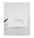 Cove Horizontal Outdoor Recessed Wall Lamp Matt White Aluminium Glass LED 1.5W 118Lm 3000K IP54-3