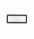 Pulsar Outdoor Flush Wall Lamp Dark Grey ABS Acrylic White LED 6W 683Lm 3000K/4000K IP54 AC Driver Included-1