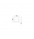 Pulsar Outdoor Flush Wall Lamp Dark Grey ABS LED 2W 268Lm 3000K IP54 AC Driver Included-2