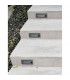 Krypton Outdoor Recessed Wall Lamp Dark Grey Aluminium LED 3W 202Lm 3000K IP54-2