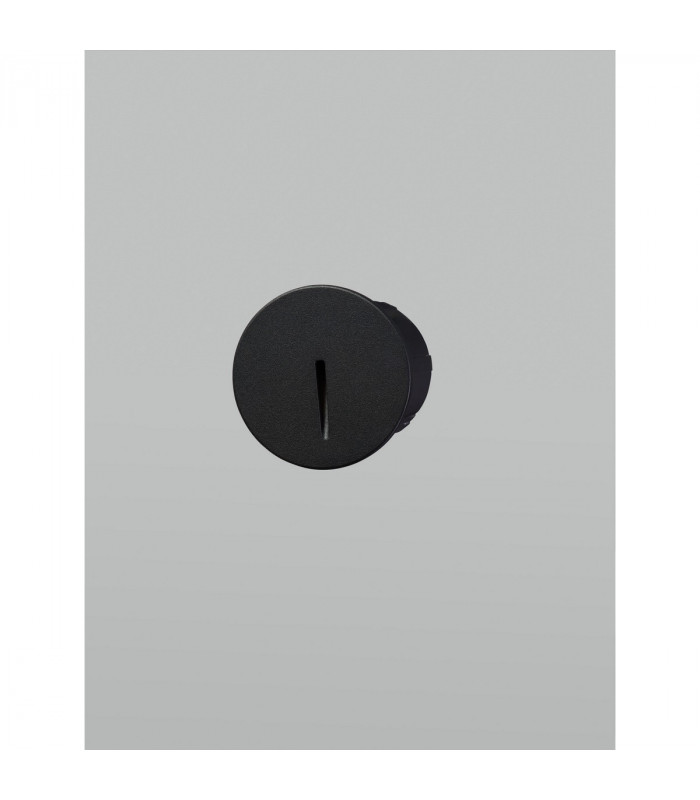 Circe Outdoor Recessed Wall Lamp Black Aluminium LED 3W 170Lm 3000K IP54-3
