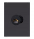 Circe II Outdoor Recessed Wall Lamp Black Aluminium LED 3W 170Lm 3000K IP54-4
