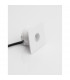 Passagio Outdoor Recessed Wall Lamp White Aluminium LED 1W 41Lm 3000K IP54-5