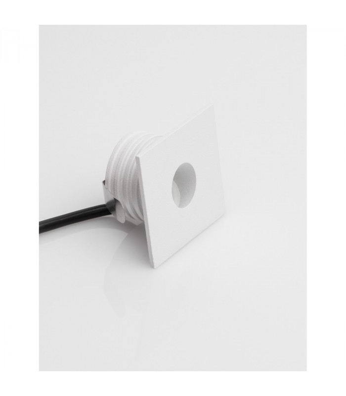 Passagio Outdoor Recessed Wall Lamp White Aluminium LED 1W 41Lm 3000K IP54-5
