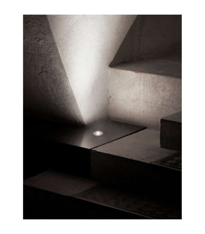 Passagio Outdoor Recessed Wall Lamp White Aluminium LED Chip Cree 2W 80Lm 3000K IP54-2