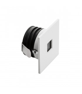 Passagio Outdoor Recessed Wall Lamp White Aluminium LED 1W 32Lm 3000K IP54-1