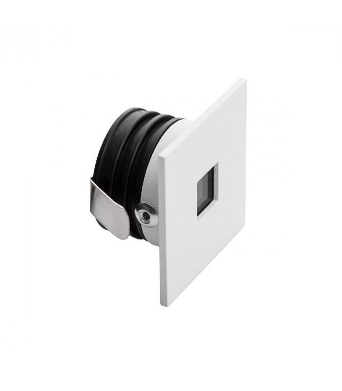 Passagio Outdoor Recessed Wall Lamp White Aluminium LED 1W 32Lm 3000K IP54-1