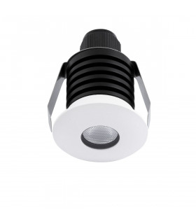 Bang Outdoor Recessed Wall Lamp White Aluminium LED 1W 104Lm 3000K IP67-1