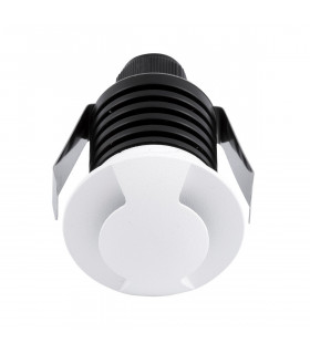 Bang Outdoor Recessed Ground Light Satin Nickel Aluminium LED 1W 19Lm 3000K IP67 Driver Included-1