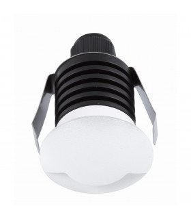 Bang Outdoor Recessed Ground Light White Aluminium LED 1W 11Lm 3000K IP67-1