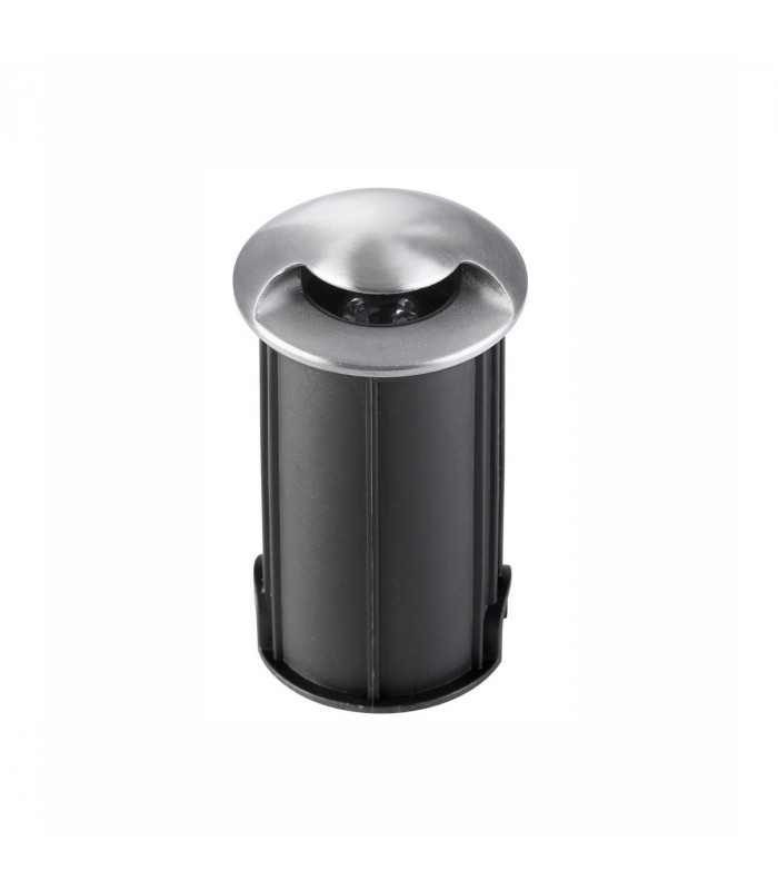 Bang 1 Direction Outdoor Recessed Ground Light Satin Nickel Aluminium LED 1W 60Lm 3000K IP67 Driver Included-1
