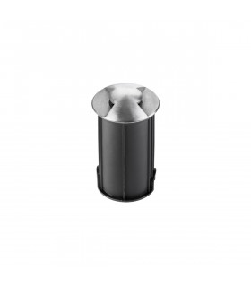 Bang 2 Direction Outdoor Recessed Ground Light Satin Nickel Aluminium LED 1W 60Lm 3000K IP67 Driver Included-1