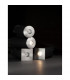 Bang Outdoor Recessed Ground Light Satin Nickel Aluminium LED 1W 60Lm 3000K IP67 Driver Included-2