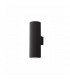 Alp Outdoor Up Down Wall Lamp Sandy Black Aluminium Glass LED Chip 10W 1857Lm 3000K IP65-1