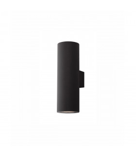 Alp Outdoor Up Down Wall Lamp Sandy Black Aluminium Glass LED Chip 10W 1857Lm 3000K IP65-1