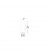 Alp Outdoor Up Down Wall Lamp Sandy Black Aluminium Glass LED Chip 10W 1857Lm 3000K IP65-4