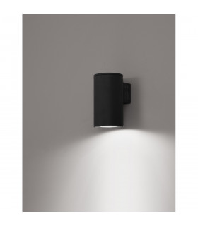Alp Outdoor Down Wall Lamp Sandy Black Aluminium Glass LED Chip 2x10W 565Lm 3000K IP65-2
