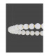 Perla Integrated LED Pendant Ceiling Light Gold Metal Opal Glass LED 72W 6492Lm 3000K-2