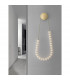Perla Integrated LED Pendant Ceiling Light Gold Metal Opal Glass LED 50W 4734Lm 3000K-2