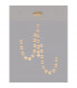 Brillante Integrated LED Pendant Ceiling Light Gold Aluminium LED 133W 8530Lm 3200K + Remote Control-5
