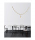 Brillante Integrated LED Pendant Ceiling Light Gold Aluminium LED 50.4W 3229 Lm 3200K + Remote Control-2