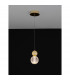 Brille Integrated LED Pendant Ceiling Light Gold Aluminium LED 4W 230V 344.5Lm 3200K-3