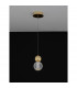 Brille Integrated LED Pendant Ceiling Light Gold Aluminium LED 4W 230V 344.5Lm 3200K-4