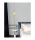 Brille Integrated LED Pendant Ceiling Light Gold Aluminium LED 6W 230V 322Lm 3200K-2