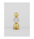 Brille Integrated LED Table Lamp Gold Aluminium LED 4W 230V 231Lm 3200K-2