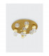 Brille Shade Cluster Ceiling Light Gold Aluminium LED 32W 230V 2349Lm 3200K-3