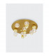 Brille Shade Cluster Ceiling Light Gold Aluminium LED 32W 230V 2349Lm 3200K-4