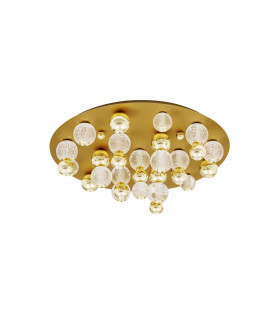 Brille Shade Cluster Ceiling Light Gold Aluminium LED 86W 230V 5171Lm 3200K-1