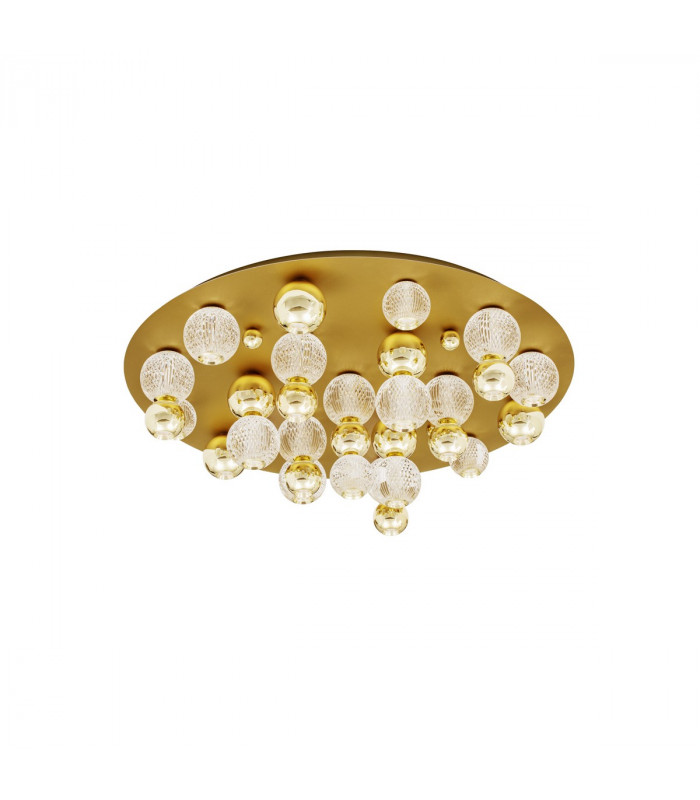 Brille Shade Cluster Ceiling Light Gold Aluminium LED 86W 230V 5171Lm 3200K-1
