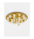 Brille Shade Cluster Ceiling Light Gold Aluminium LED 86W 230V 5171Lm 3200K-4