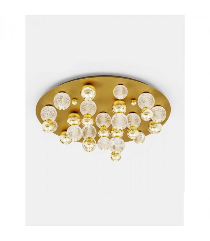 Brille Shade Cluster Ceiling Light Gold Aluminium LED 86W 230V 5171Lm 3200K-4