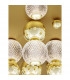 Brille Shade Cluster Ceiling Light Gold Aluminium LED 86W 230V 5171Lm 3200K-5