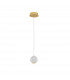 Brillante Integrated LED Pendant Ceiling Light Gold Aluminium LED 4.2W 230V 246Lm 3200K-1