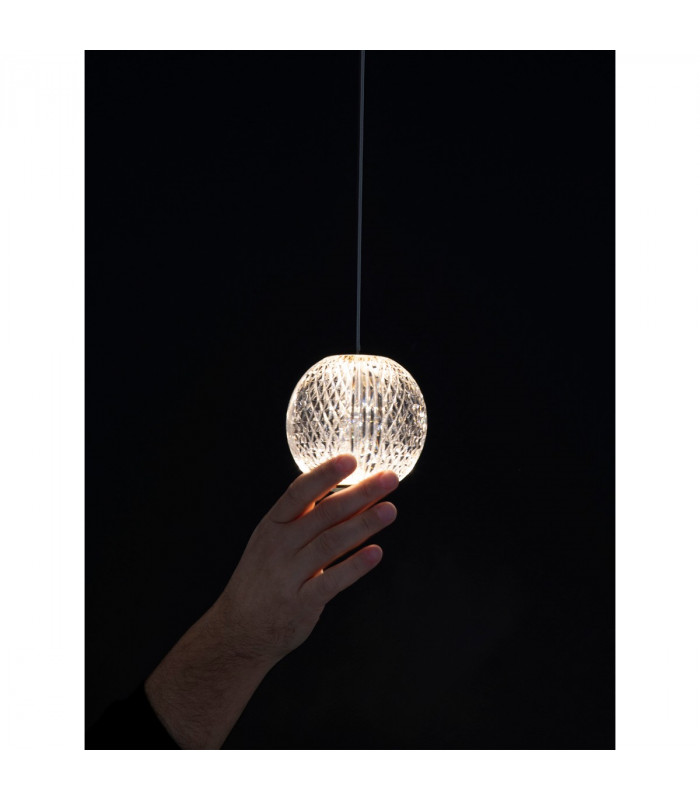 Brillante Integrated LED Pendant Ceiling Light Gold Aluminium LED 4.2W 230V 246Lm 3200K-4