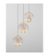 Brillante Integrated LED Pendant Ceiling Light Gold Aluminium LED 15W 664Lm 3200K-5