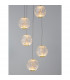 Brillante Integrated LED Pendant Ceiling Light Gold Aluminium LED 21W 1200Lm 3200K-5
