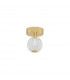 Brillante Integrated LED Semi Flush Light Gold Aluminium LED 4W 246Lm 3200K-1