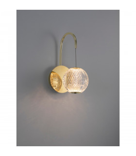 Brillante Wall Lamp Gold Aluminium LED 4.2W 230V 204.5Lm 3200K IP44-2