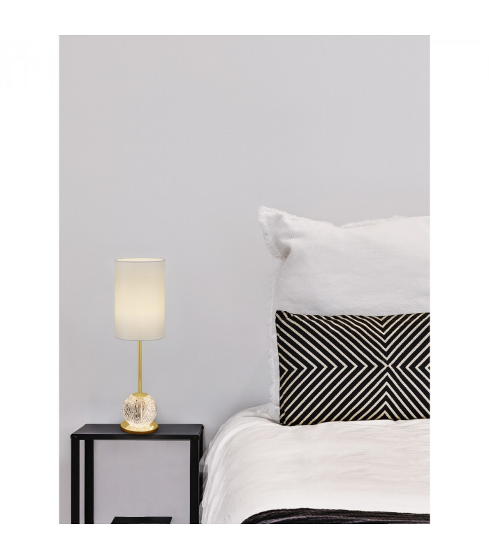 Brillante Integrated LED Table Lamp Gold Aluminium LED 8.8W 685Lm 3200K-2