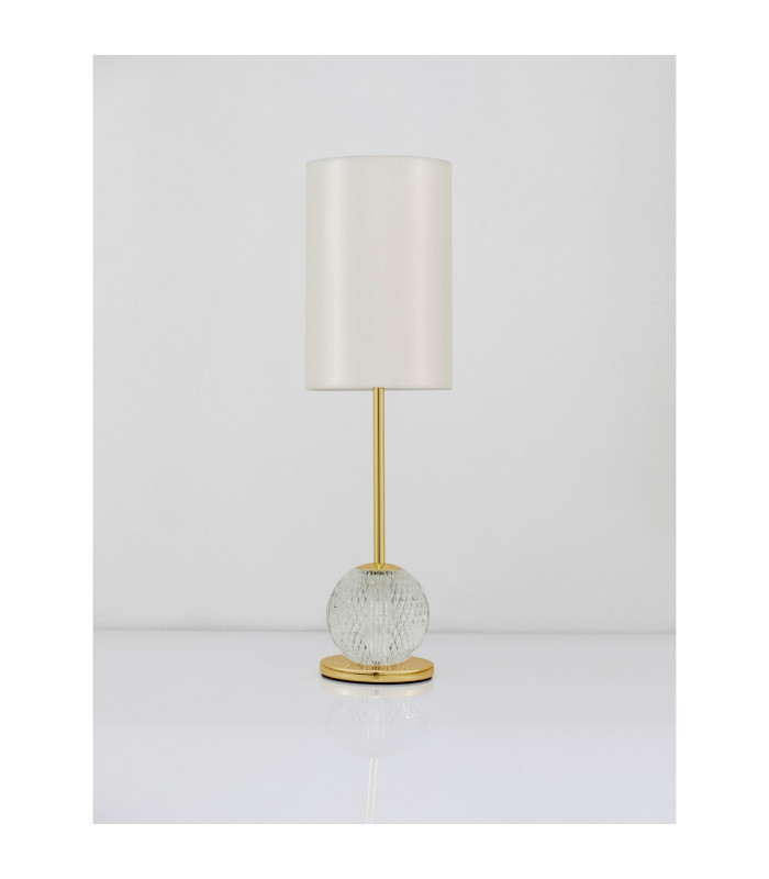 Brillante Integrated LED Table Lamp Gold Aluminium LED 8.8W 685Lm 3200K-3