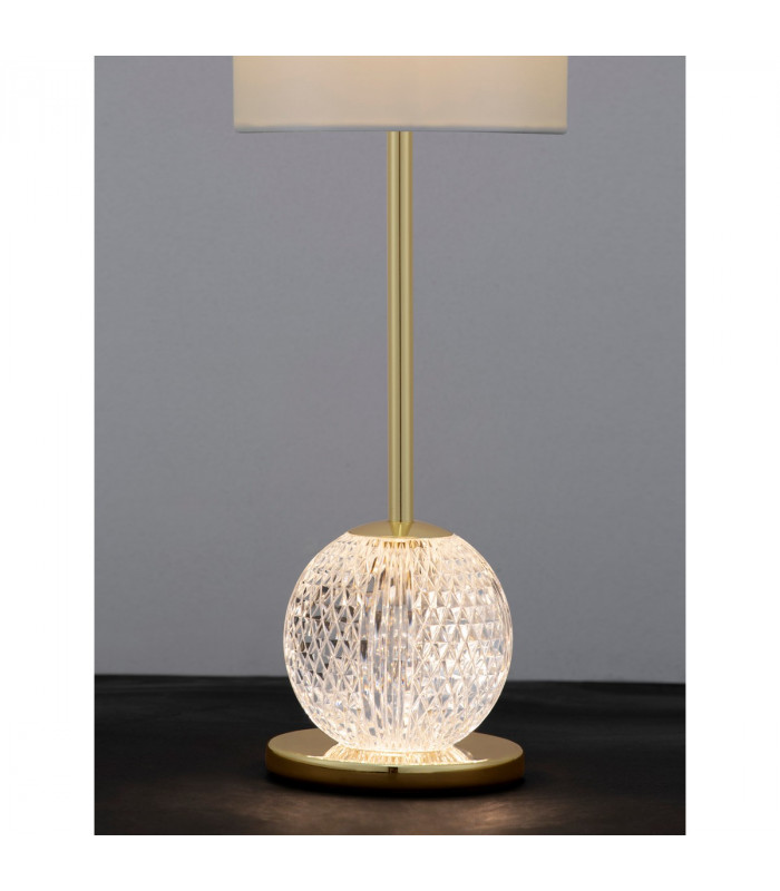 Brillante Integrated LED Table Lamp Gold Aluminium LED 8.8W 685Lm 3200K-7