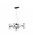 Belinda Integrated LED Pendant Ceiling Light Black Aluminium LED 41W 230V 2238.28Lm 3200K-1