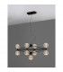 Belinda Integrated LED Pendant Ceiling Light Black Aluminium LED 41W 230V 2238.28Lm 3200K-3