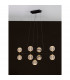 Belinda Integrated LED Pendant Ceiling Light Black Aluminium LED 41W 230V 2238.28Lm 3200K-5