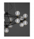 Belinda Integrated LED Pendant Ceiling Light Black Aluminium LED 78W 230V 4491 Lm 3200K-5
